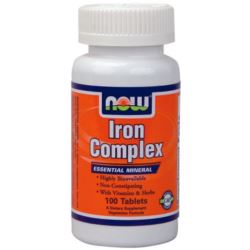 NOW IRON COMPLEX 100 TAB