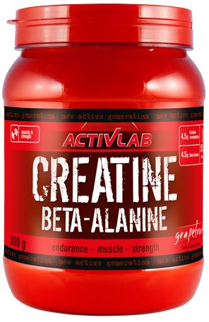 ACTIVLAB CREATINE + BETA ALANINE 300G ORANGE