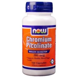 NOW CHROMIUM PICOLINATE - 100CAPS