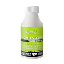 REAL PHARM L-CARNITINE liq + green tea 1500 500 ml