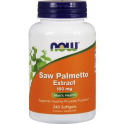 NOW Saw Palmetto Extract 160 mg 240 sofgels.