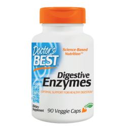 DOCTOR'S BEST DIGESTIVE ENZYMES 90 vcaps