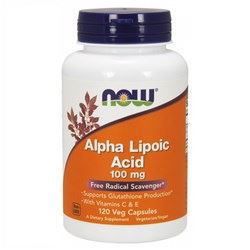NOW Alpha Lipoic Acid 100mg - 120 kaps.