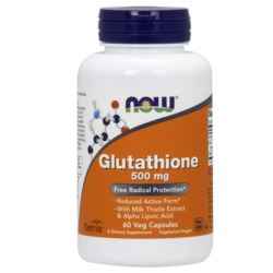 NOW GLUTATHIONE 500MG 60VCAP