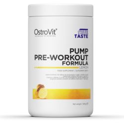 OSTROVIT pump Pre-Workout Formula 500g cytryna