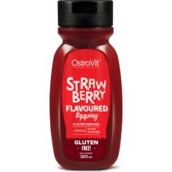 OSTROVIT strawberry topping  SMOOTH 320 ML