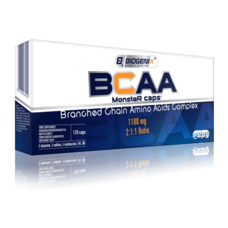 BIOGENIX BCAA MONSTER CAPS 120 KAP