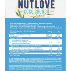 ALLNUTRITION NUTLOVE CRUNCH 500g COCO CRUNCH KREM