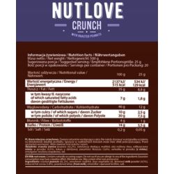ALLNUTRITION NUTLOVE CRUNCH 500g MLECZNO-ORZECHOWY