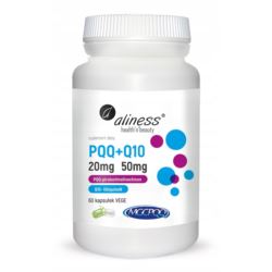 ALINESS PQQ MGCPQQ 20mg + Q10 50 mg 60 VEGE CAPS