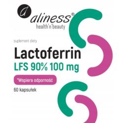 ALINESS LACTOFERRIN LFS 90% 100mg 60 kaps