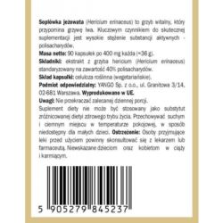 YANGO Hericium - Soplówka - 40% polisacharydów 90K