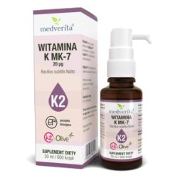 MEDVERITA witamina k2 20 mcg 30ml 600 krople