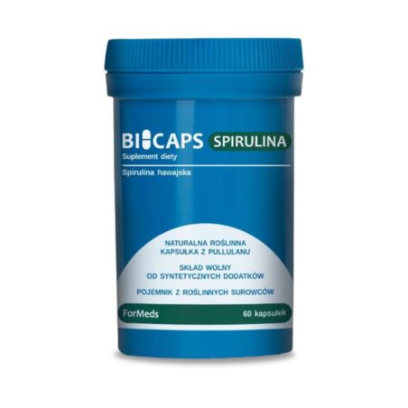 FORMEDS Bicaps Spirulina Hawajska 60 kaps 530 mg