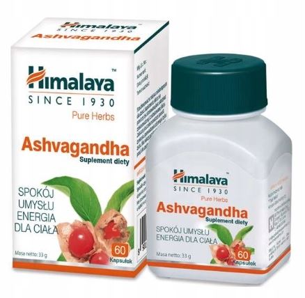 HIMALAYA ASHVAGANDHA 60 CAPS