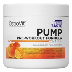 OSTROVIT pump Pre-Workout Formula 300g POMARAŃCZA