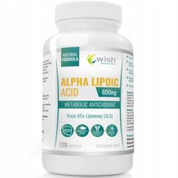 WISH ALPHA LIPOIC ACID ALA 600 mg 120 vcaps